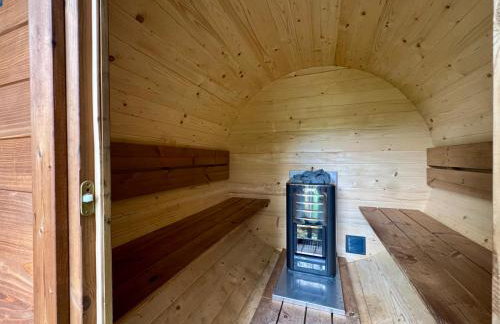 Drewniany zakątek - domek z sauną i balią - Foto 43