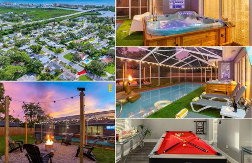 Pool Hot Tub Massage Chair Free EV Charger 5 Mins to Beaches! - Foto 1