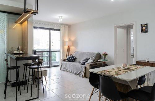 Apto com varanda e churrasq 500m da praia RML605 - Foto 3