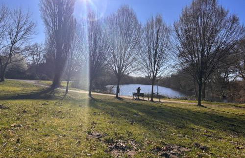 Seeblick Apartment Duisburg am Blauen See - 15 Min zur Messe Düsseldorf - Photo 12