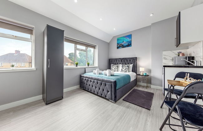 Cozy Serviced Room in Feltham Heathrow London Tw13 - Foto 1