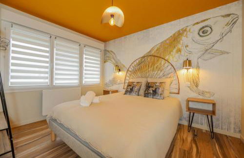 Le Coloré, Apt 90m2, 4 pers, Wimille proche Wimereux - Foto 17