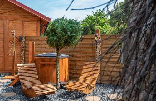 Domki Forest sauna jacuzzi balia Darłowo Darłówko Rusko - Foto 76