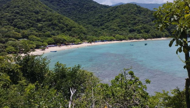 Panoramica di Playa Cristal