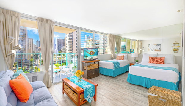 Cozy Studios at Aloha Surf Close to Waikiki Beach - Foto 4, Quarto