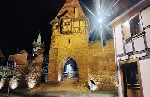 Gîte Le Marronnier, parking et terrasse au calme, entre Colmar-Riquewihr et Obernai, vue sur espaces verts et coteaux d Alsace, route du vin-châteaux - Foto 6