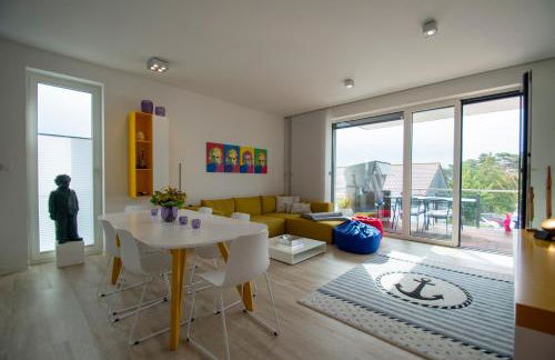 Albert-INN-Glowe - barrierefrei & 3 Schlafzimmer & Coworking & Strandkorb-saisonal & Sauna im Haus & Fahrräder - Foto 2