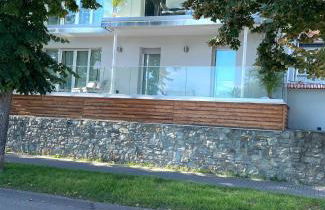 Modernes Wasserfront Wohnung, Terrasse, Parkplatz - Foto 35