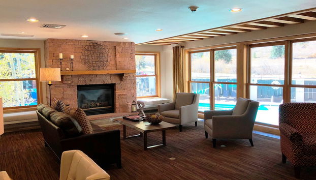 Sitzecke in der Lobby