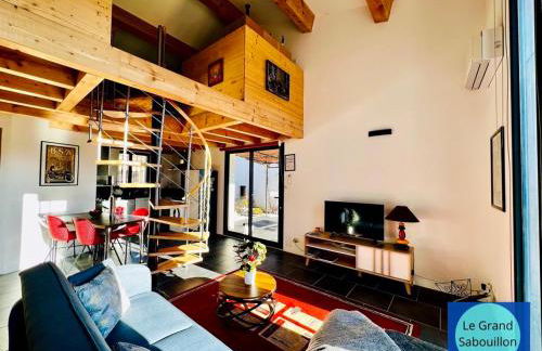 LOGIS DES ROCHES - 2 VILLAS VUE EXCEPTIONNELLE - Le Petit Chevalet, Le Grand Sabouillon - Foto 44