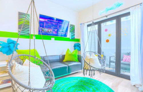 D - Hip NoHo 2BR Pad - Universal 15m - FIFA World Cup SoFi - Patio & Parking - Foto 12