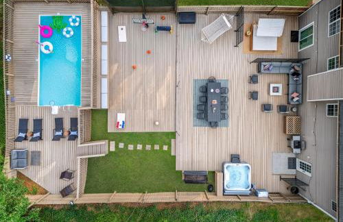 ATL Patio Paradise Pool, HotTub, Theater, GmRm, B-Ball - Foto 6