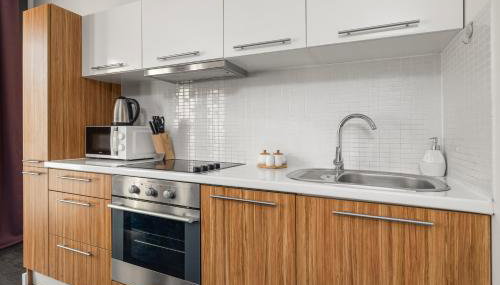 Mysterious Blue Apartment with Two Bedrooms and Balcony in Świnoujście by Noclegi Renters - Foto 4, stove, dishwasher, pet friendly, minibar