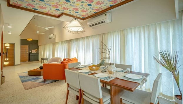 Villa Zaia - 10 Mins From Thalassa Vagator Beach - Foto 4, Zimmer