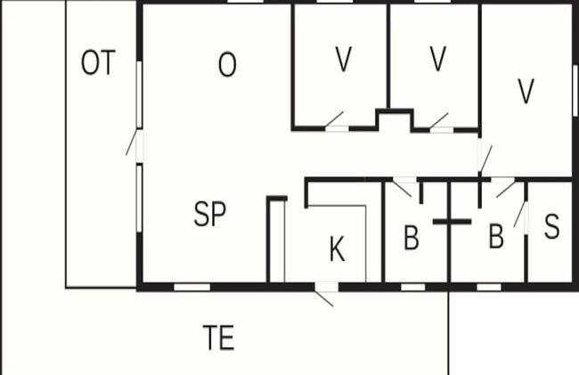 8 Person Holiday Home in Lokken - Foto 5