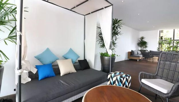 Sitzecke in der Lobby