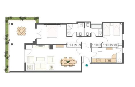 Mediterranean apt with seaview, 365-Day open pool and walking distance to the beach - Foto 46