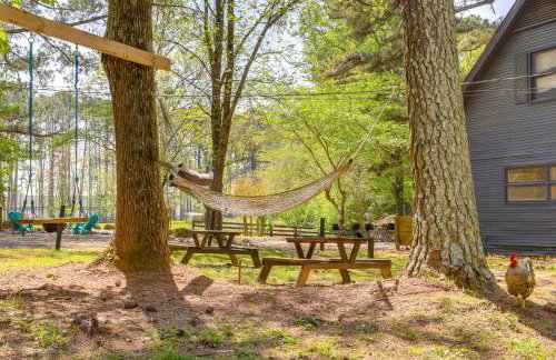 Georgia Farmhouse Studio with Hiking Trail - Foto 26