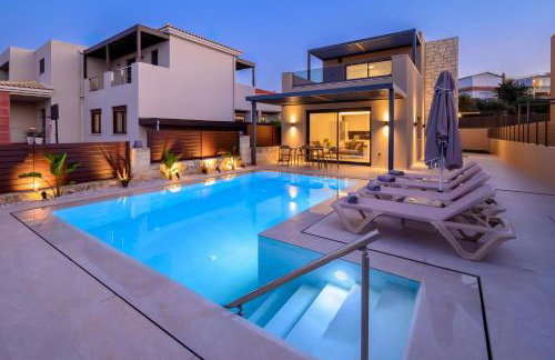 Petrus Luxury Villas in Old Hersonissos - 3 Bedrooms & 3 Bathrooms - Foto 12