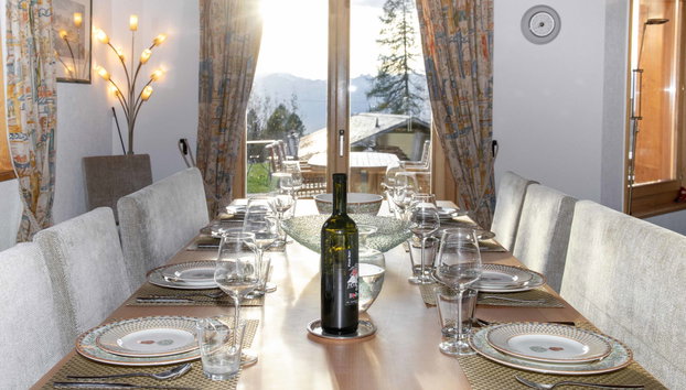 Chalet Petit Pont - Foto 5, Kitchen / Dining Room