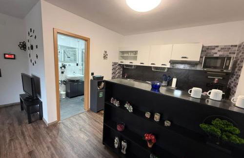 Homefeld Suite - Elegante und moderne Ferienwohnung zentral in Hünfeld bei Fulda mit Küche, kostenlosem Parkplatz und WLAN - Foto 8