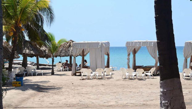 Coast of Puerto Colombia