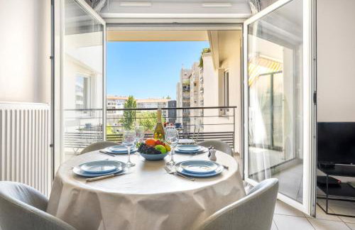 BnGo l Le Cocon Paisible PartDieu l Terrasse, 4p, 1ch, proche Gare PartDieu - Photo 15