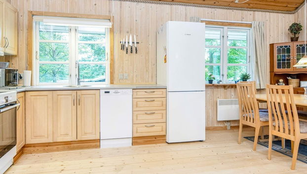 6 Person Holiday Home in Glesborg-by Traum - Foto 4, Cocina privada