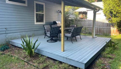 Modern, Upscale, and New Blue Bungalow in the heart of Downtown St Augustine - Foto 4, Garden view