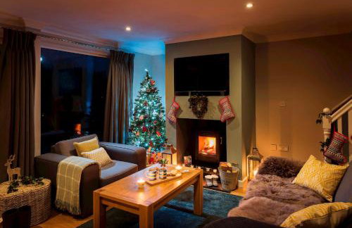 KingFisher Hot Tub & log Burner house on Premium lakeside with Resort Facilities - Foto 15