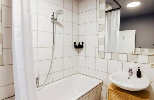 Stilvolle Unterkunft für 4, WLAN - Küche, salt apartments - Foto 9