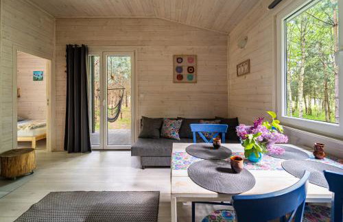 Sosnowy Raj domki nad rzeką Wkrą - Foto 16