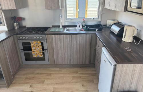 Sea Breeze Retreat 2 Bedroom Pet Friendly Caravan in Clarach Bay - Foto 9