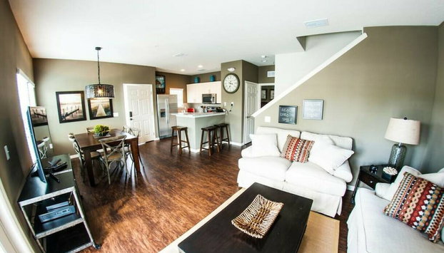 3 Bedroom townhouse fits 8, 10' to Disney parks! - Foto 2, Habitación