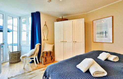 Ferienwohnung Hafenliebe, Villa Vilmblick mit Meerblick - Foto 10