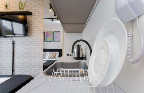 Estúdio One Ecovile | Vista Espetacular | Gonzaga Stays - Foto 34