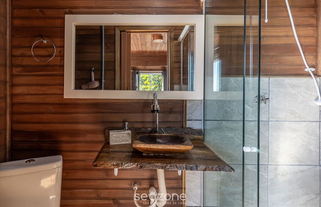 MAV Chalés Rusticos vista parcial do Mar - Foto 73