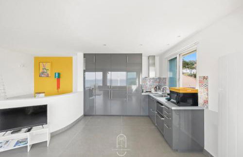 Villa Antoine 1er étage Vue Mer La Garonne WiFi PK By HC - Foto 4