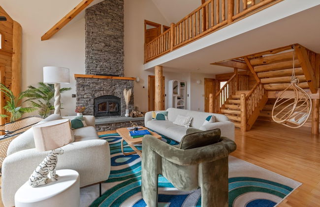 Sun-filled Log Home on 20 Prvt Acres Nr Rhinebeck - Foto 15