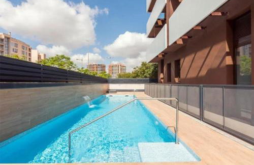 Moderno apartamento a estrenar con piscina y parking privado en Juan de Borbón - Foto 2
