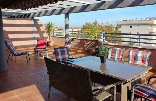 ÁTICO TERRAZA 65m. Playa, piscina, A/C, Wifi - Foto 50