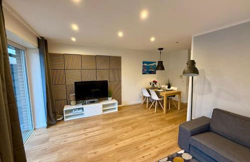 TelmiHome Brüggen, moderne Ferienwohnung mit Sonnenterrasse & Glasfaser-WLAN - Foto 3