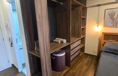 Studio for 02 guests WIFI 300MB air conditioner only twoo minutes of subway station LUZ SP - Foto 10
