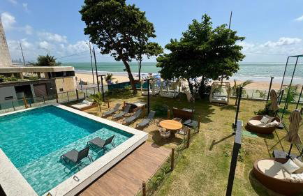 Studio BEIRA-MAR Litoral Sul próx Aeroporto Recife - Foto 1