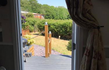 Shepherds Hut with Hot Tub - Foto 4