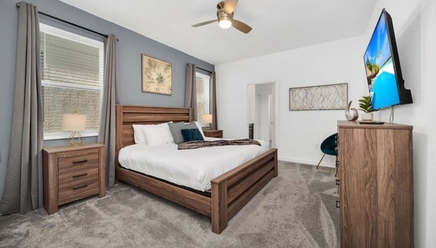 7 Bed Champions Gate 7 Bedroom Villa by RedAwning - Foto 2, Habitación