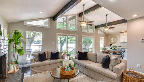 Yard, Deck and Fire Pit Cedar Creek Reservoir Gem - Foto 4