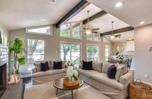 Yard, Deck and Fire Pit Cedar Creek Reservoir Gem - Foto 4