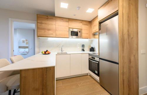 JES214B - Piso de lujo de 1 dormitorio con hermosas vistas a la ciudad - Alquiler temporal - Foto 10