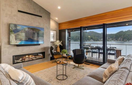 Lakefront Luxury Stunning Views Dock Hot Tub - Foto 1